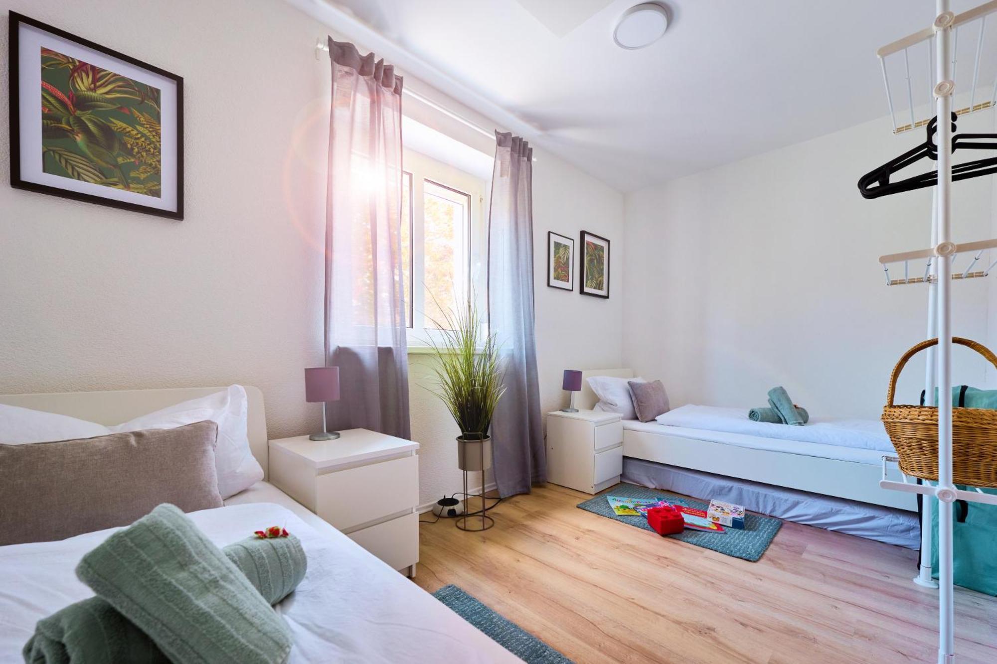 Dreams, 3 Schlafzimmer, Parkplatz, Stadtzentrum Neu-Ulm Zewnętrze zdjęcie
